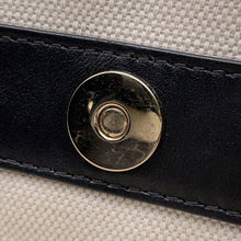 Load image into Gallery viewer, Valentino Garavani VLTN Lock Studded Tote Bag Ivory/BlackTW2B0D21FWB Canvas Leather
