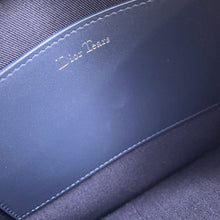 将图像加载到图库查看器中，Dior Tears A5 Pouch Navy2ESCA338DCO Canvas
