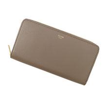 将图像加载到图库查看器中，CELINE Large zipped wallet Greige10B553BEL.10BL Leather
