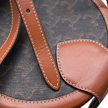 Load image into Gallery viewer, CELINE Tambour Medium Shoulder Bag Tan195192 PVC Leather Size Medium
