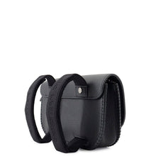 将图像加载到图库查看器中，Dior CDxCJ Saddle Arm Pouch Black2ADCA390SOT_H03E Leather
