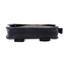 将图像加载到图库查看器中，Dior CDxCJ Saddle Arm Pouch Black2ADCA390SOT_H03E Leather
