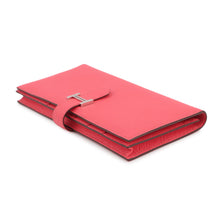 将图像加载到图库查看器中，HERMES Bean Soufre Rose Azalee Chevre Myzore Goatskin
