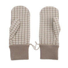 Load image into Gallery viewer, HERMES Hope Grove Size M Etoupe/Ecru Cashmere100%
