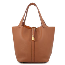 Load image into Gallery viewer, HERMES Picotin Lock Gold Taurillon Clemence Size MM
