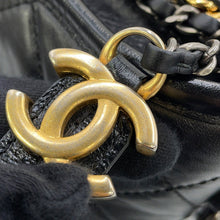 Load image into Gallery viewer, CHANEL Gabrielle de Chanel Hobo Bag Chain Shoulder Bag BlackA91810-Y61477-94305 Aged Calf Leather Size Small
