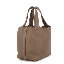 Load image into Gallery viewer, HERMES Picotin Lock Etoupe Taurillon Clemence Size PM
