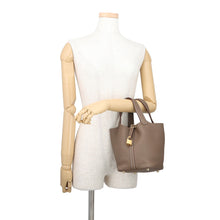 Load image into Gallery viewer, HERMES Picotin Lock Etoupe Taurillon Clemence Size PM
