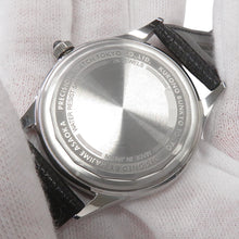 Load image into Gallery viewer, Chrono Tokyo Jubilee Sensu EOL White Blue W38mm Stainless Steel Leather Prussian Blue/Hokusai Blue DialCP25BB
