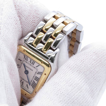 Load image into Gallery viewer, CARTIER PANTHERE de Cartier SM H30mm×W22mm Stainless Steel K18YG Silver DialW2PN0006
