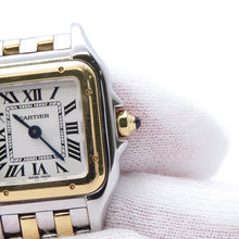 Load image into Gallery viewer, CARTIER PANTHERE de Cartier SM H30mm×W22mm Stainless Steel K18YG Silver DialW2PN0006
