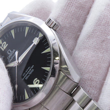 将图像加载到图库查看器中，OMEGA Seamaster Aqua Terra Railmaster W39.2mm Stainless Steel Black Dial2503.52
