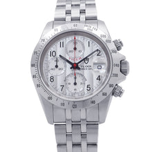 Load image into Gallery viewer, TUDOR Prince Date Chronotime Tiger W40mm Stainless Steel Silver Dial79280
