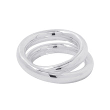 将图像加载到图库查看器中，HERMES Caba Cityslide clutchertige Ring Size 54/#14H104261B SV925
