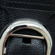 将图像加载到图库查看器中，Delvaux Delvaux Brion Black Calf Leather Size MM
