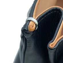 将图像加载到图库查看器中，Delvaux Delvaux Brion Black Calf Leather Size MM
