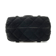 Load image into Gallery viewer, CHANEL Matelasse Mini 2WAY Handbag Black Velvet
