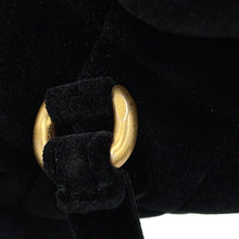 Load image into Gallery viewer, CHANEL Matelasse Mini 2WAY Handbag Black Velvet
