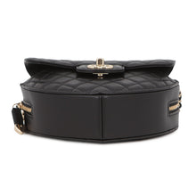 Load image into Gallery viewer, CHANEL Matelasse Heart-Shaped Chain Shoulder BlackAS5764 Lambskin
