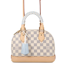 将图像加载到图库查看器中，LOUIS VUITTON Alma Blue OrumpN40902 Damier Azur Size BB
