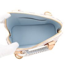 将图像加载到图库查看器中，LOUIS VUITTON Alma Blue OrumpN40902 Damier Azur Size BB
