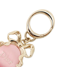将图像加载到图库查看器中，Dior Chair motif Icon Bag Charm PinkV1975WOMML_D25K Metal Satin
