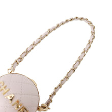 Load image into Gallery viewer, CHANEL Bag Charm PurpleAP4945 Lambskin

