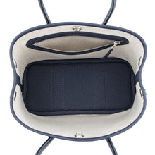 Load image into Gallery viewer, HERMES Neo Garden Blue Nuit Negonda Leather Size 23
