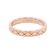 Load image into Gallery viewer, CHANEL Coco Crush Ring Size 53/#13 MiniJ11785 18K Pink Gold
