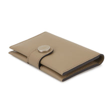 将图像加载到图库查看器中，HERMES RMS Card Case Beige de Weimar Evercolor
