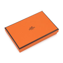 将图像加载到图库查看器中，HERMES RMS Card Case Beige de Weimar Evercolor
