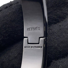 Load image into Gallery viewer, HERMES Clic HH Thor Black Black/Noir・MattH703203F Metal

