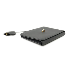 Load image into Gallery viewer, HERMES Notebook cover Carne Secret BlackH086482C Swift Leather
