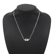 Load image into Gallery viewer, FRED Chance Infini Diamond Necklace Size Medium7B0220 18K White Gold
