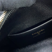 Load image into Gallery viewer, CHANEL Matelasse Mini Boston 2-Way Handbag BlackAP4474-B22313-94305 Mouton Leather
