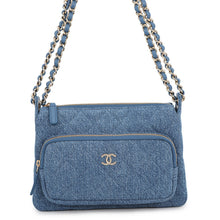 Load image into Gallery viewer, CHANEL Matelasse ChainShoulder Bag BlueAP4349 Denim
