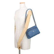 Load image into Gallery viewer, CHANEL Matelasse ChainShoulder Bag BlueAP4349 Denim
