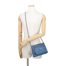 Load image into Gallery viewer, CHANEL Matelasse ChainShoulder Bag BlueAP4349 Denim
