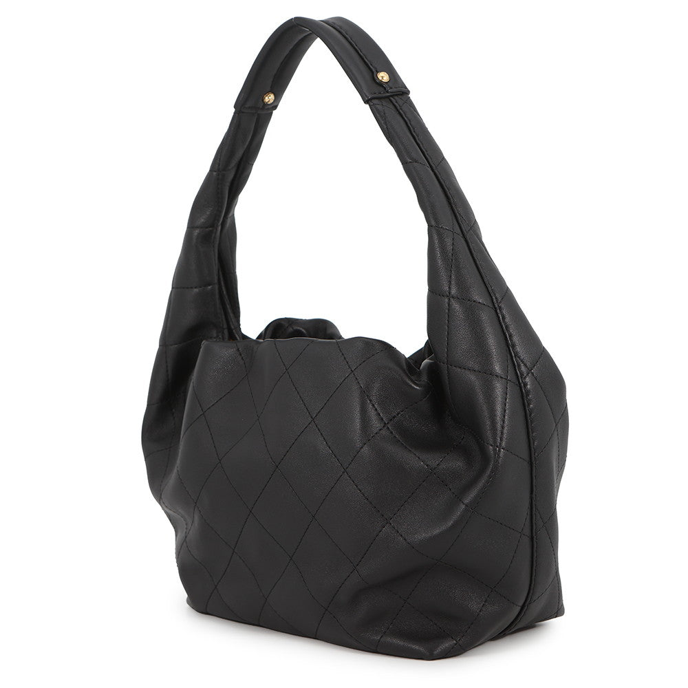 CHANEL Hobo Bag BlackAS5976 Calf Leather– GALLERY RARE Global