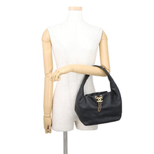 Load image into Gallery viewer, CHANEL Hobo Bag BlackAS5976 Calf Leather
