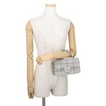 Load image into Gallery viewer, CHANEL Matelasse Single Flap ChainShoulder Bag GrayAS5670-B21492-U2666 Tweed Size 20
