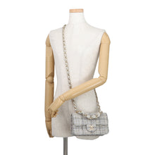 Load image into Gallery viewer, CHANEL Matelasse Single Flap ChainShoulder Bag GrayAS5670-B21492-U2666 Tweed Size 20
