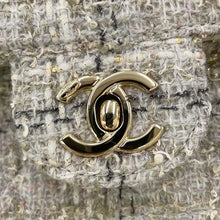 Load image into Gallery viewer, CHANEL Matelasse Single Flap ChainShoulder Bag GrayAS5670-B21492-U2666 Tweed Size 20
