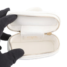 Load image into Gallery viewer, CHANEL Classic Mini Bag Bag Charm WhiteAP4897-B10583-10601 Caviar Leather
