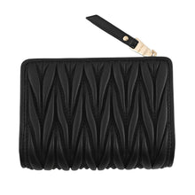 Load image into Gallery viewer, MIUMIU Matelassé Leather Wallet Black5ML075_AFPP_F0002 Leather
