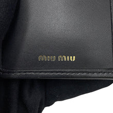 Load image into Gallery viewer, MIUMIU Matelassé Leather Wallet Black5ML075_AFPP_F0002 Leather
