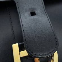 Load image into Gallery viewer, Delvaux Brillon BlackAA0483AAM099ZDO Box Calf Leather Size MM
