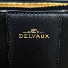 Load image into Gallery viewer, Delvaux Brillon BlackAA0483AAM099ZDO Box Calf Leather Size MM
