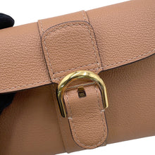 Load image into Gallery viewer, Delvaux Brillon Compact Wallet Tender BeigeAB0616AAU024FDO Rodeo Grained Calf Leather
