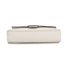 Load image into Gallery viewer, FENDI Selleria Baguette Bag White8BR600 Calf Leather Size Medium
